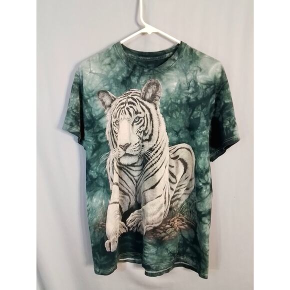 Tiger tee shirt. green - Picture 2 of 4